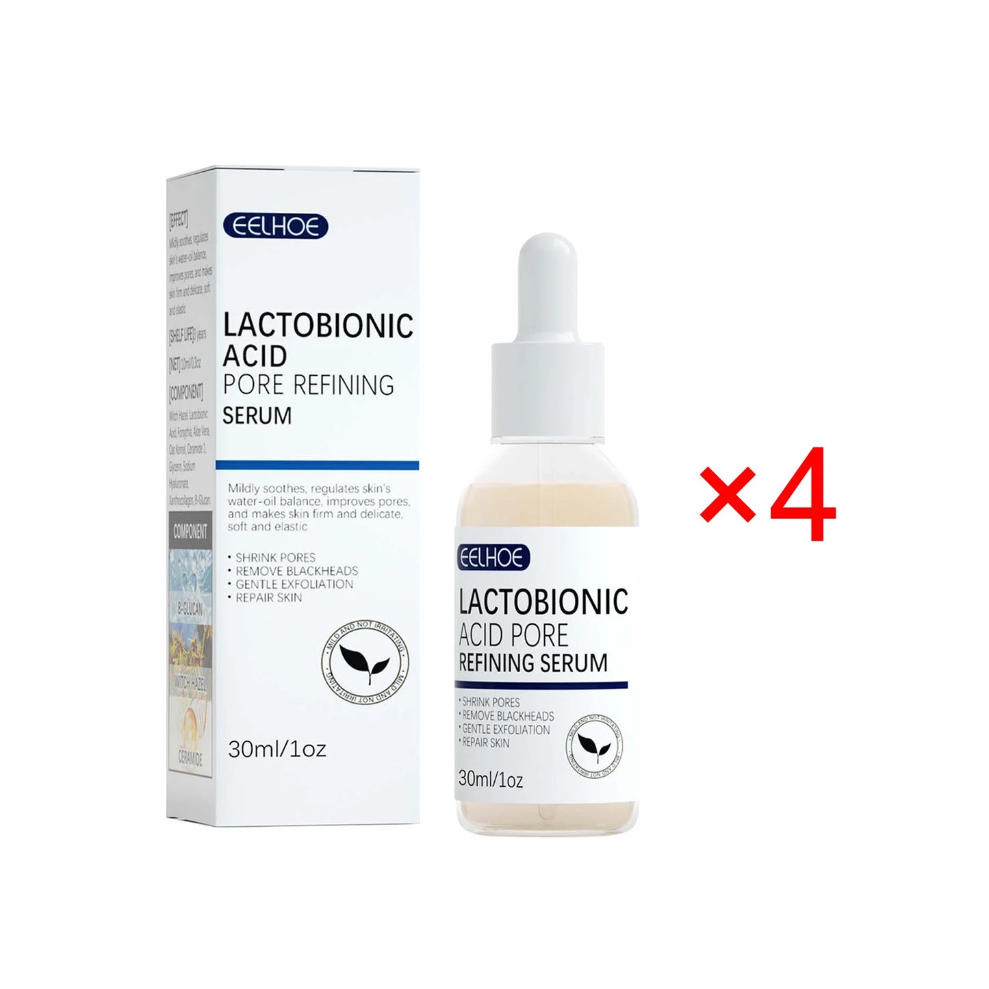 Lactose Acid Pore Narrowing Essence Hydrating Moisturizing Delicate Repair