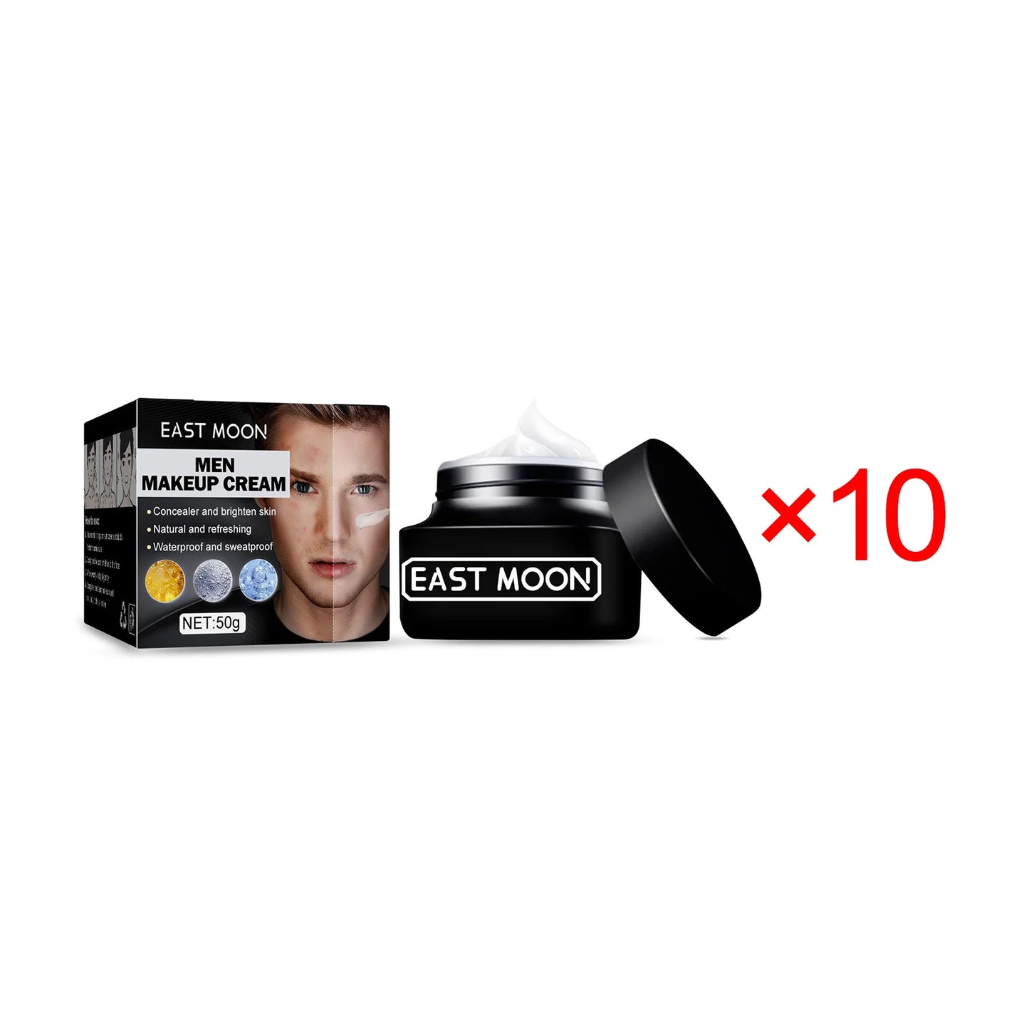 Conceal Whitening Tone-Up Cream Natural Refreshing Waterproof Makeup Cream
