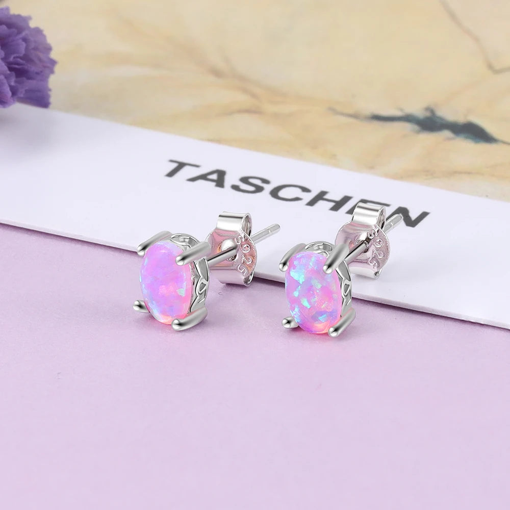 925 Sterling Silver Stud Earrings for Women
