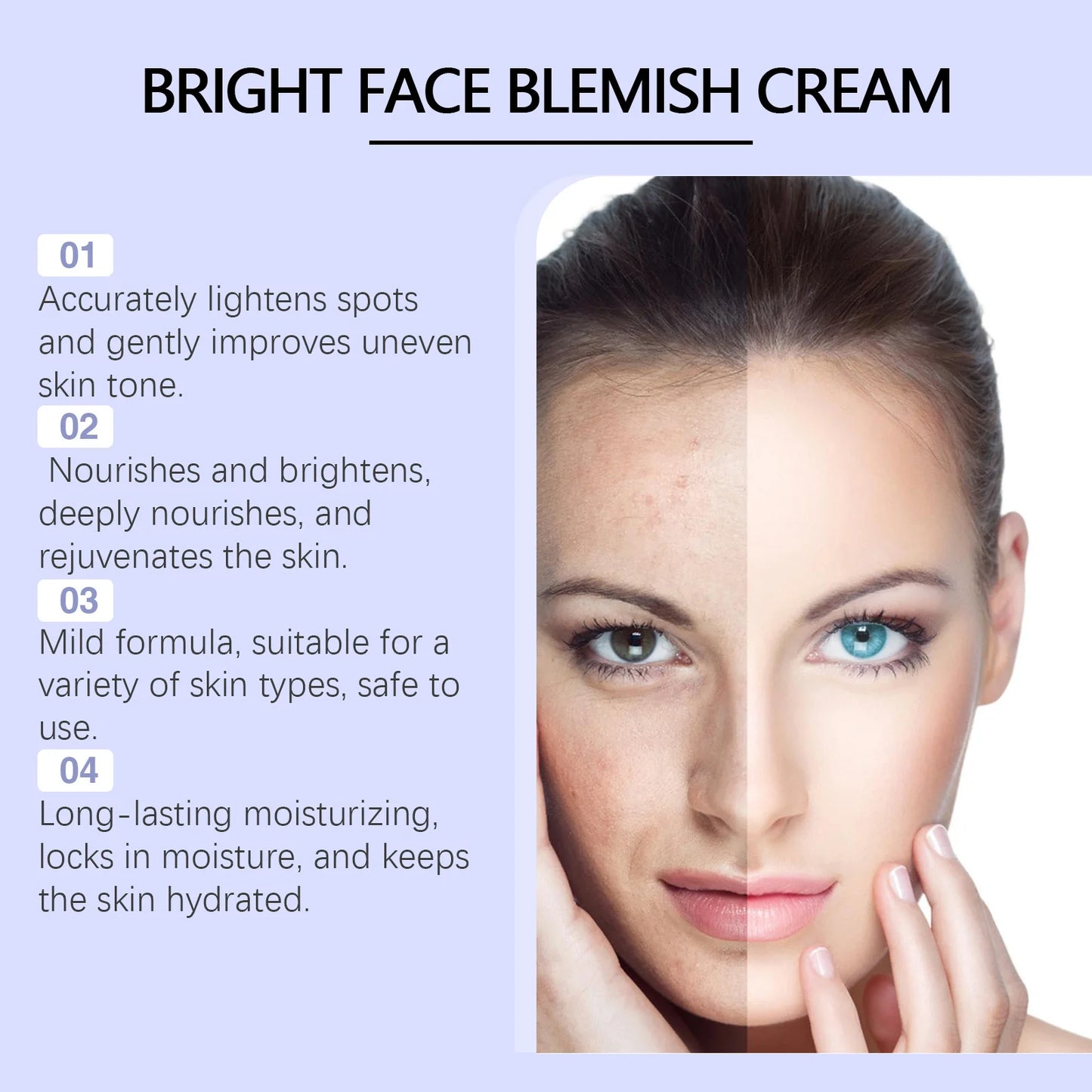 Ouhoe Facial Spot Remover Nourishes, Moisturizes, Lightens, and Firms Skin