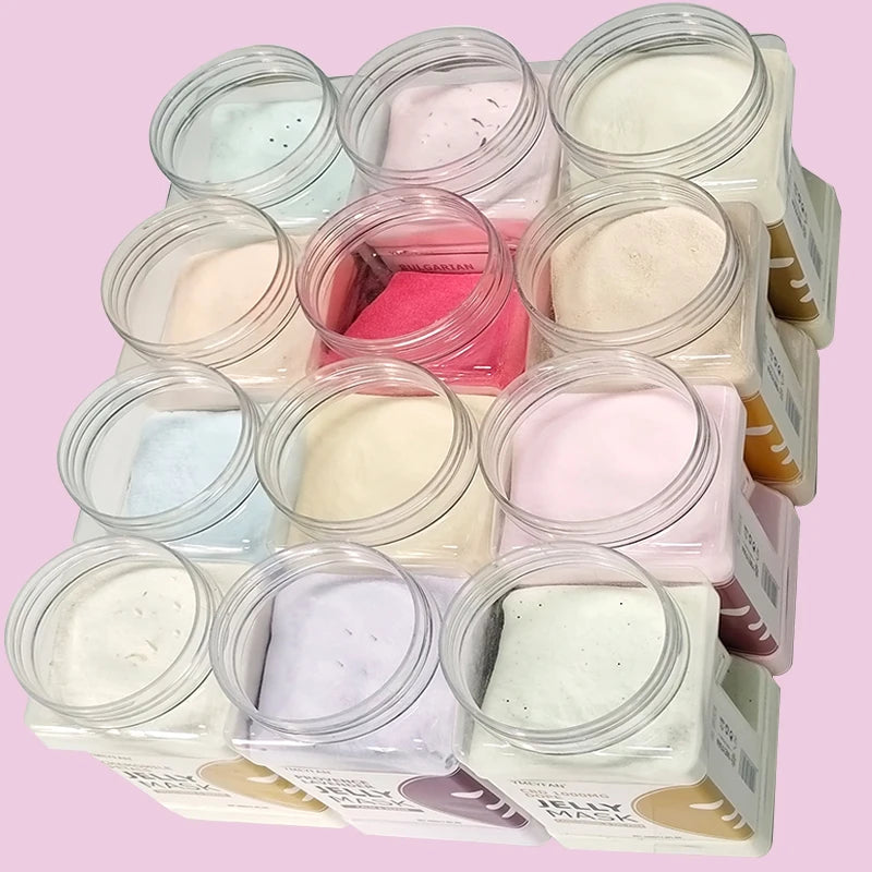15/10/5PCS Jelly Face Mask Powder for Facials