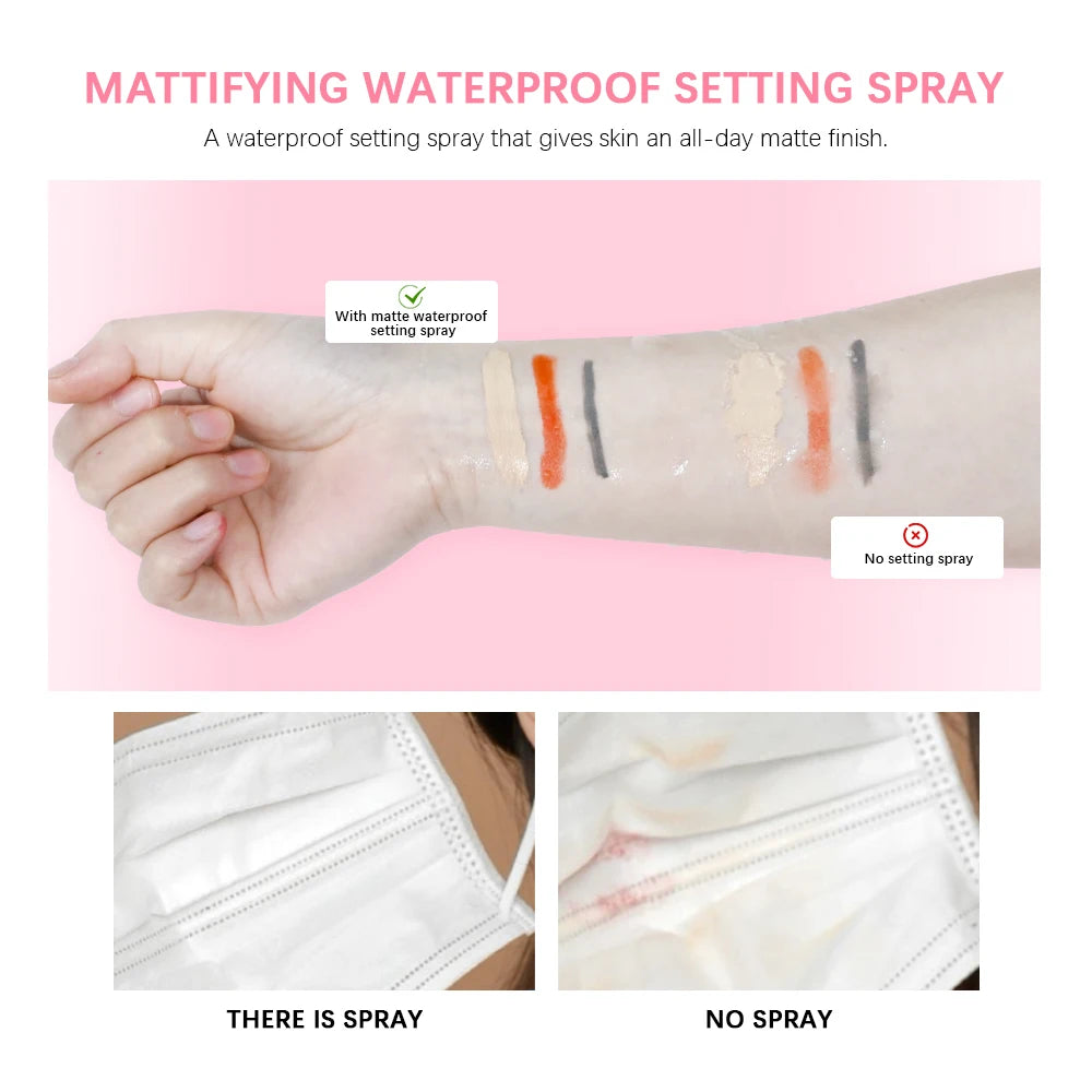 Mattifying Waterproof Setting Spray