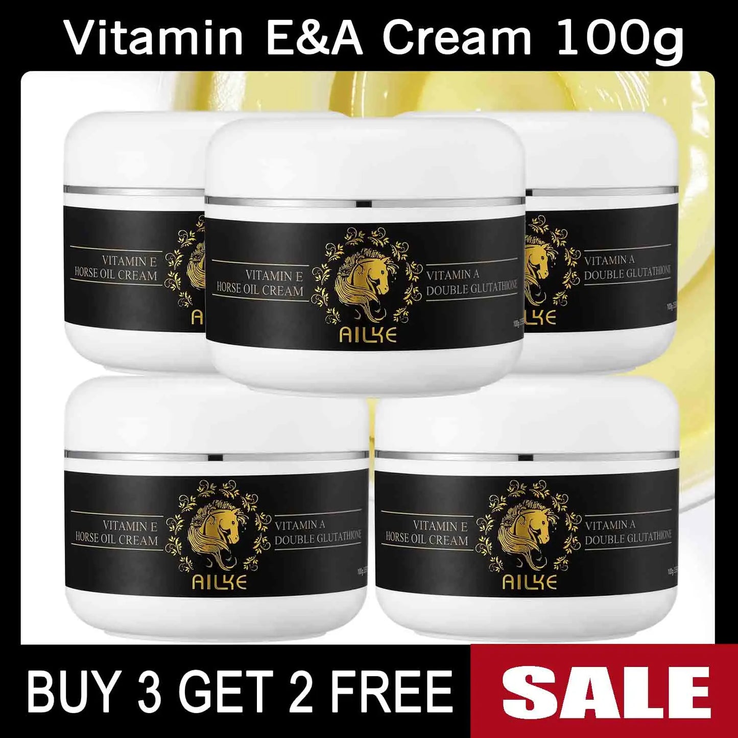 AILKE Collagen 5-in-1 Skin Care Set, Restore Skin Elasticity,