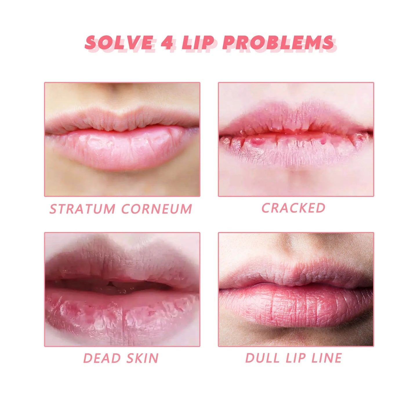 Pink Lips Scrub Exfoliator Dead Skin Removal