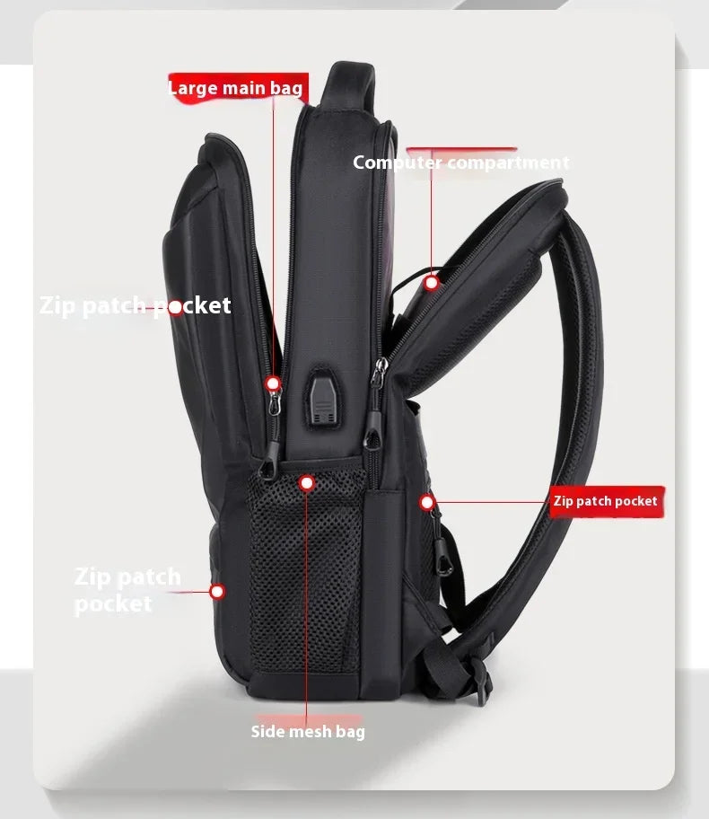 Men's Multi-functional Computer Backpack