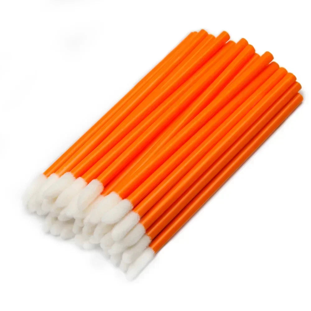 50pcs Disposable Make Up Lip Brush Lipstick Gloss Wands Applicator