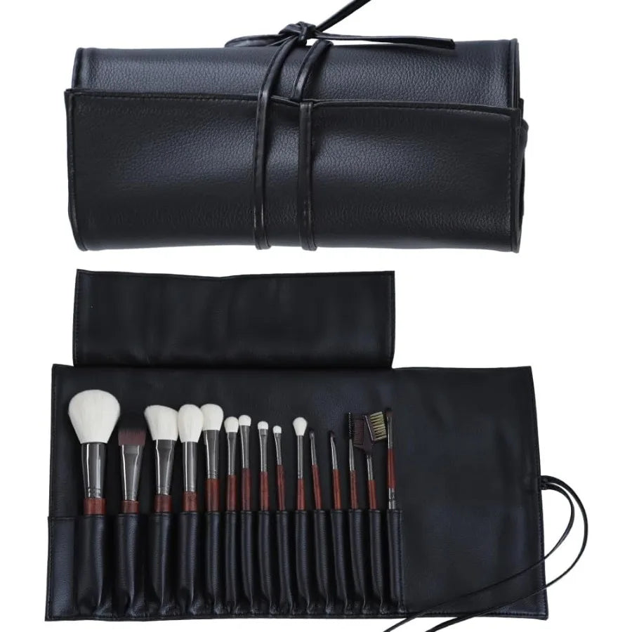 TLXT Rollup Makeup Brush Case For Travel Essentials