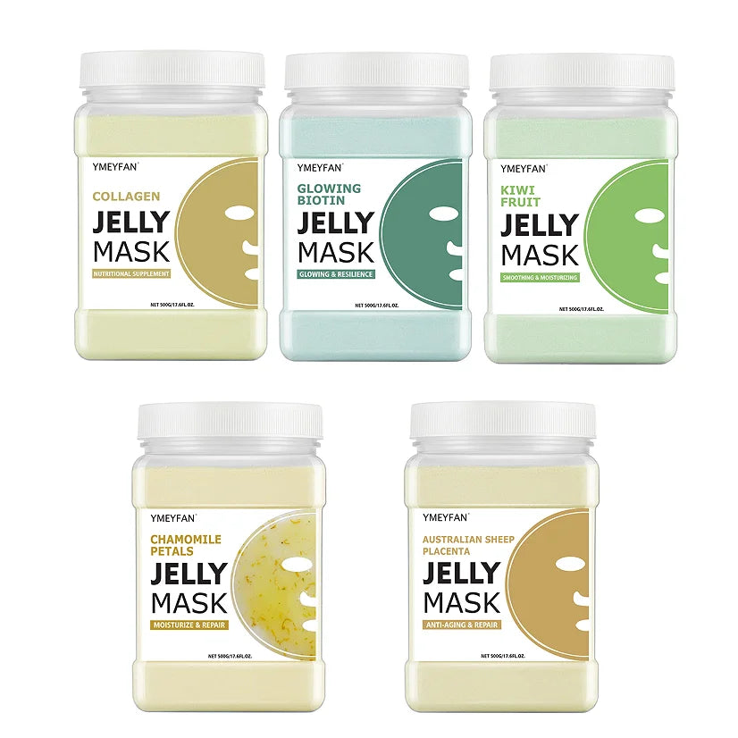 15/10/5PCS Jelly Face Mask Powder for Facials