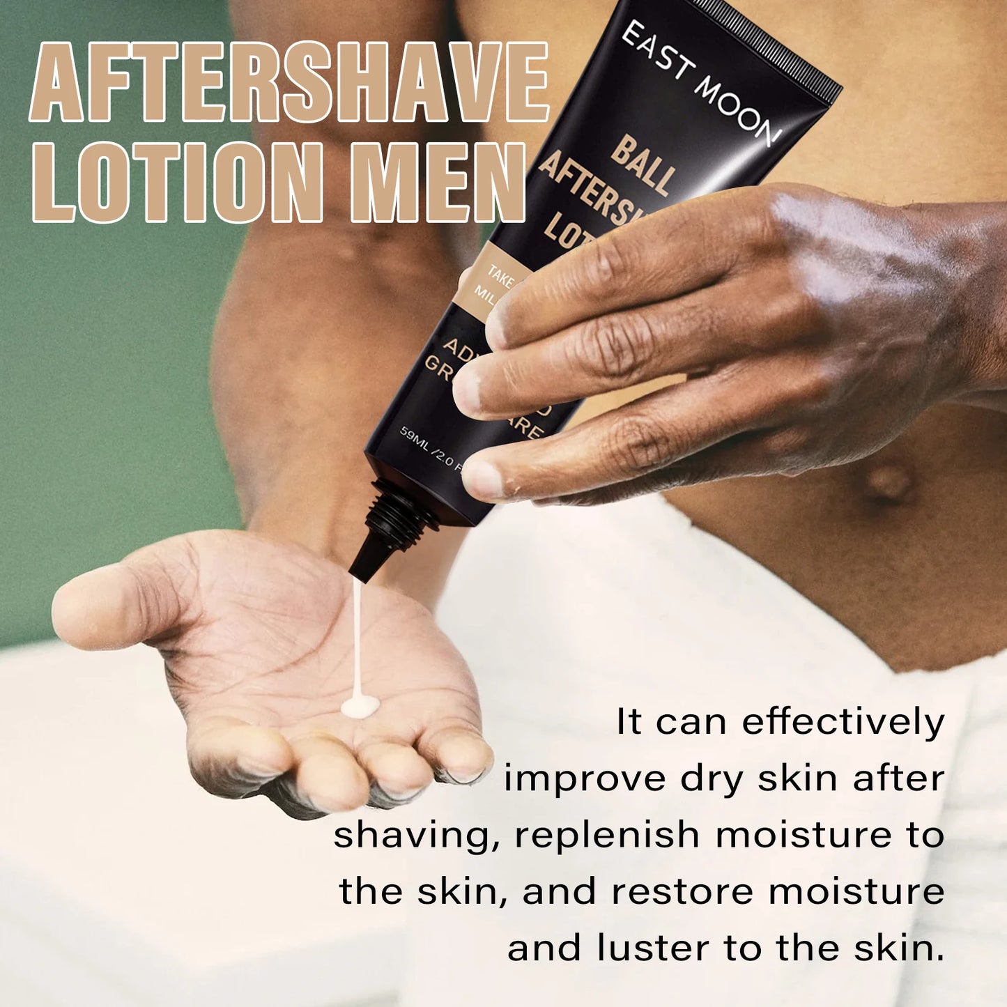 Men's Care Cream Relieve Body Dryness and Redness