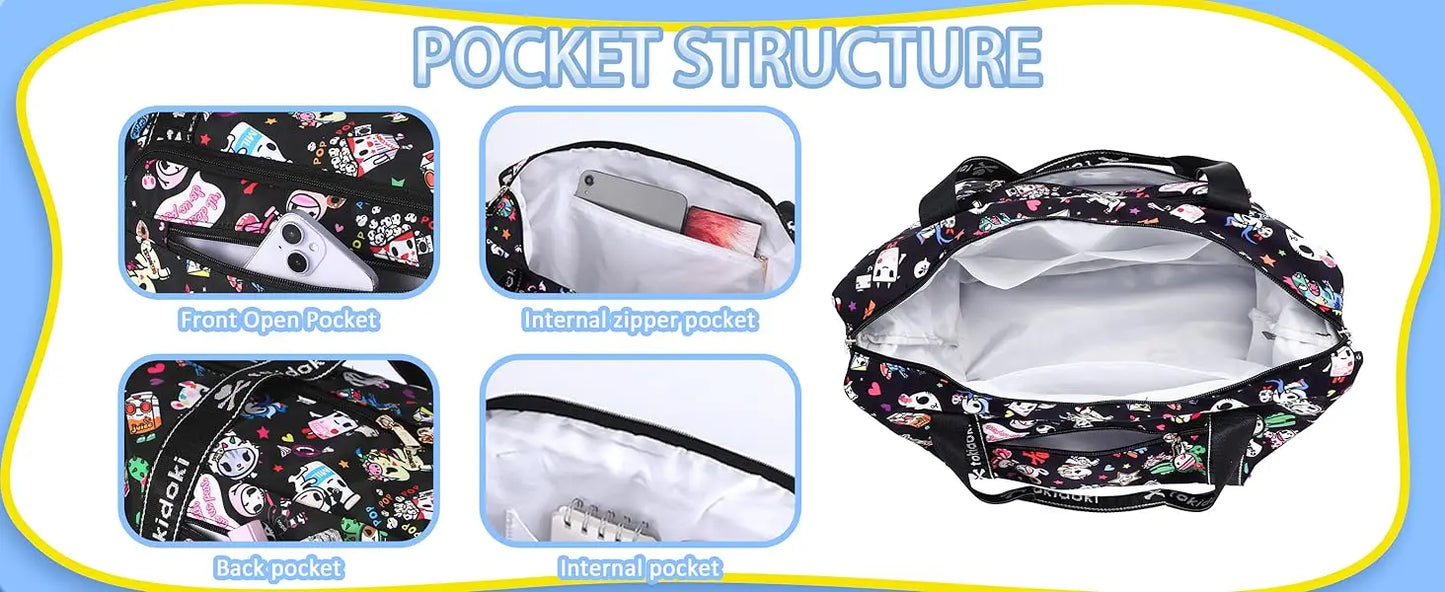 BYL Glow Durable Travel Luggage Bag For Short Trips