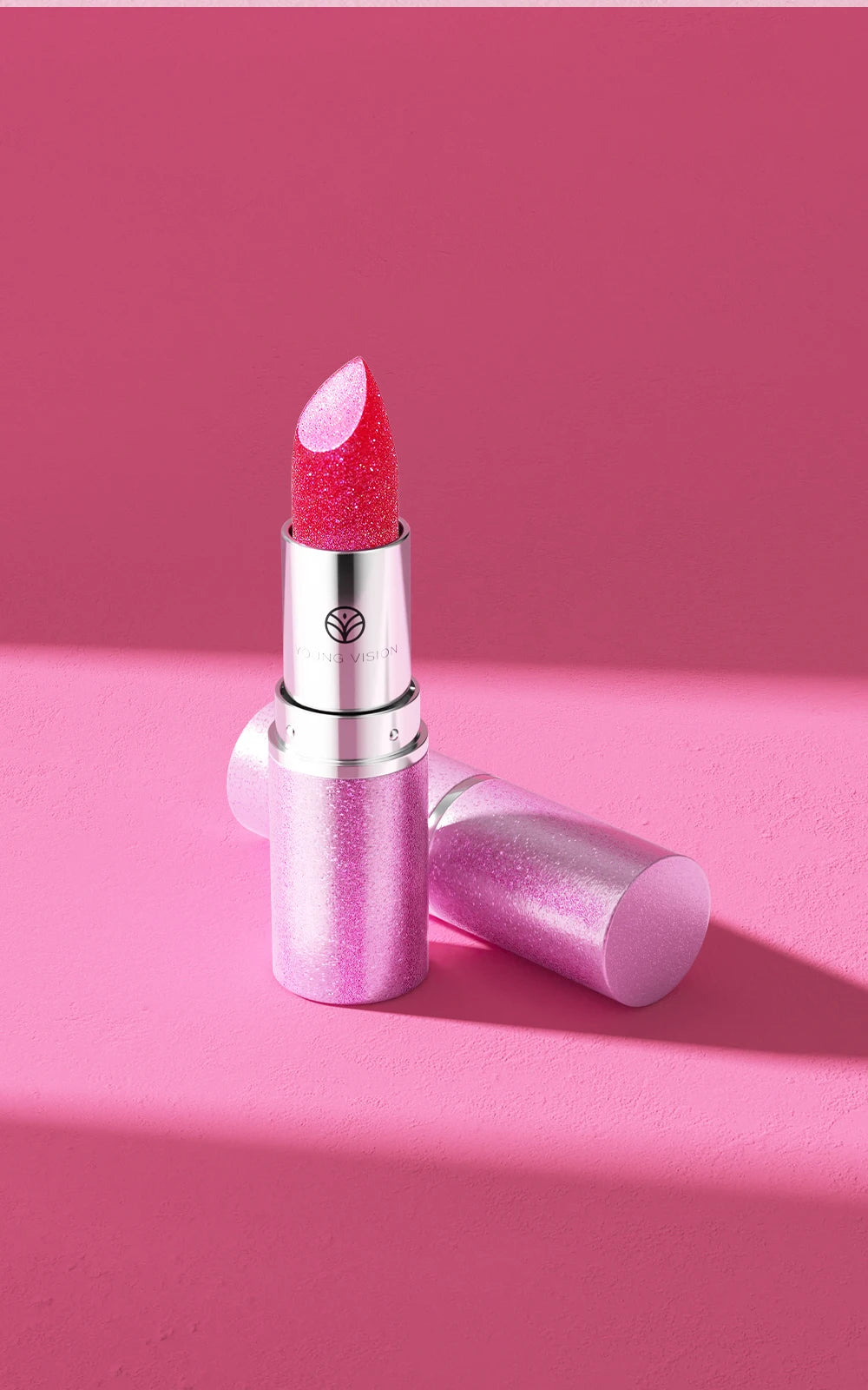 YOUNG VISION 6 pearlized shimmer lipsticks and eyeshadows