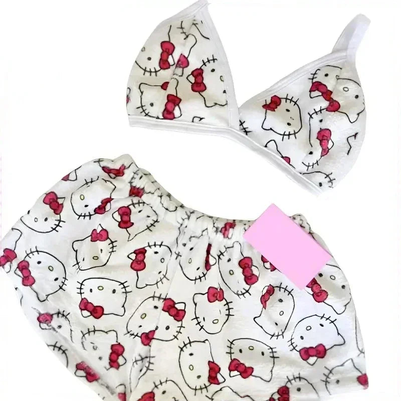 Sanrio Cartoon Hello Kitty Loose Ladies Pajama