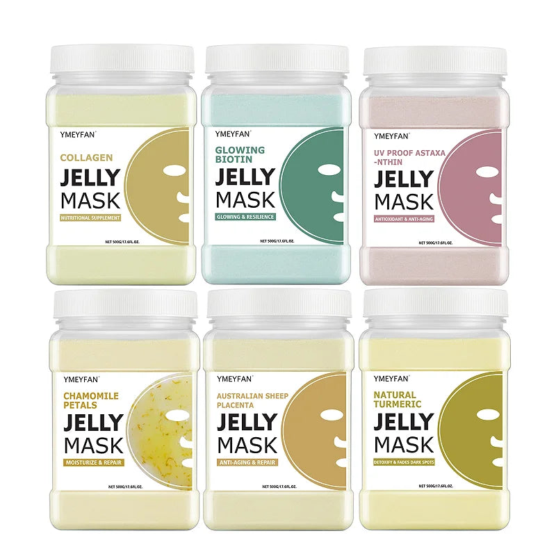 15/10/5PCS Jelly Face Mask Powder for Facials