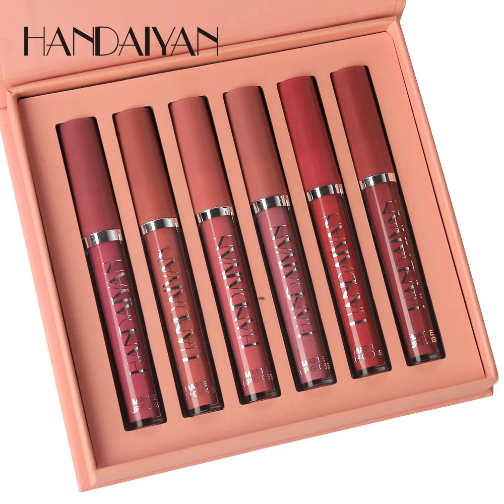 HANDAIYAN 6 matte velvet non-stick cup liquid lipstick