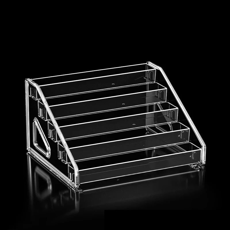 5 Tiers Clear Display Stand Storage rack