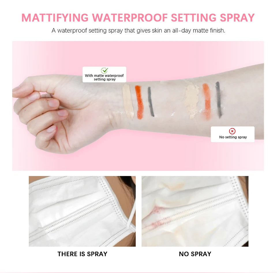 Mattifying Waterproof Setting Spray