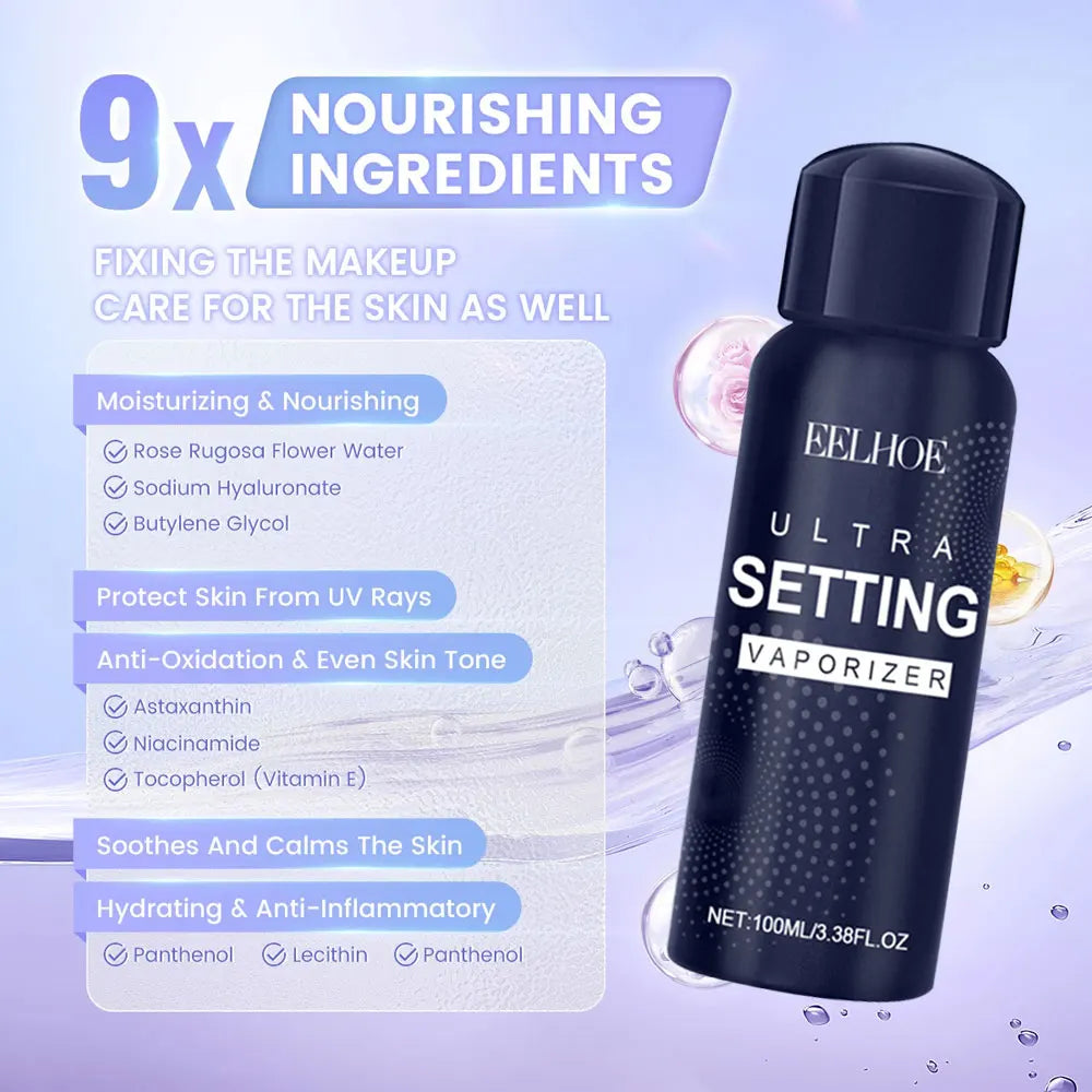 Setting Spray Moisturizing Lightweight Spray Make Up Primer