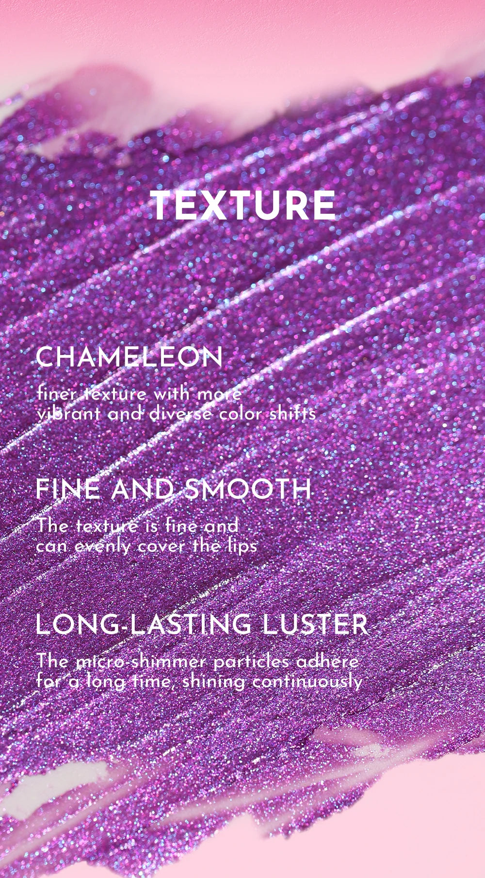 YOUNG VISION 6 pearlized shimmer lipsticks and eyeshadows