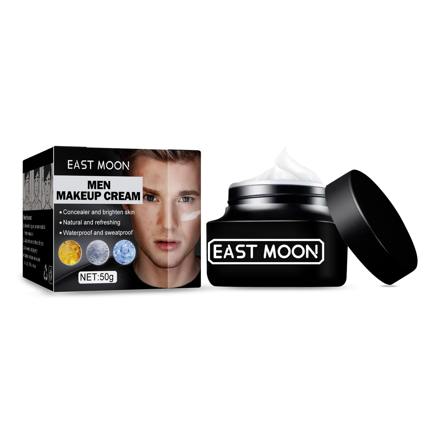Conceal Whitening Tone-Up Cream Natural Refreshing Waterproof Makeup Cream