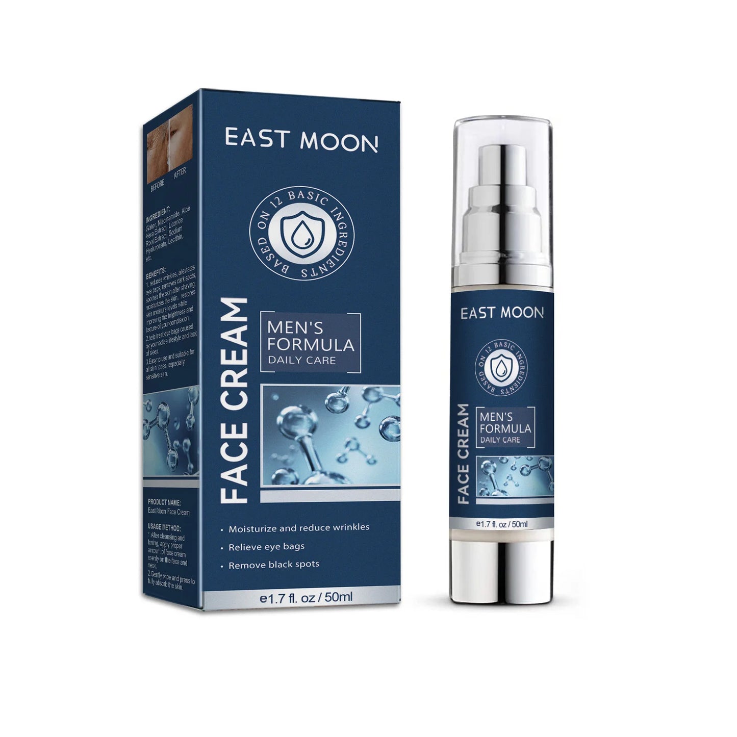 Men's Wrinkle Anti Aging Face Eye Cream