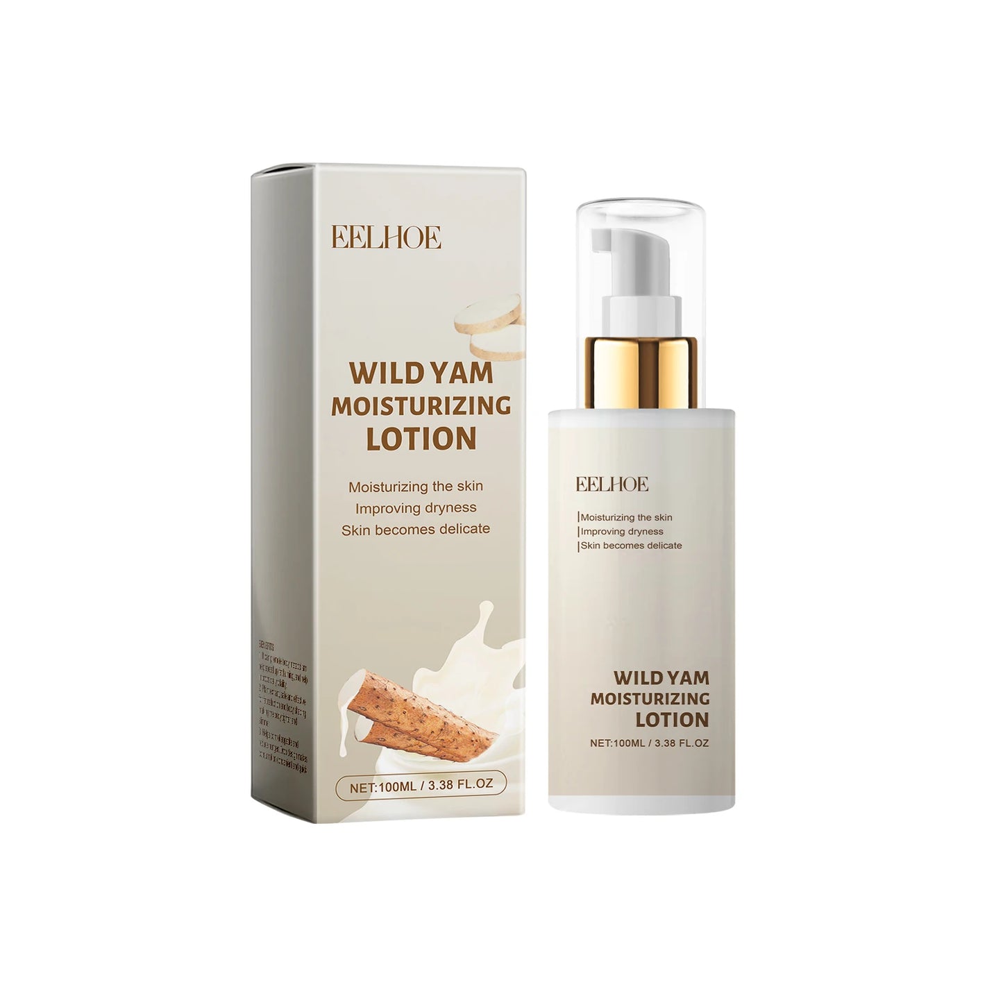 Eelhoe Wild Yam Moisturizing Repair Cream with Rice Extract