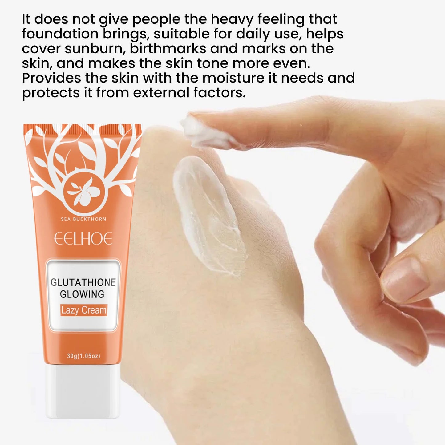 Glowing Lazy Cream Hydrating Brightening Foundation