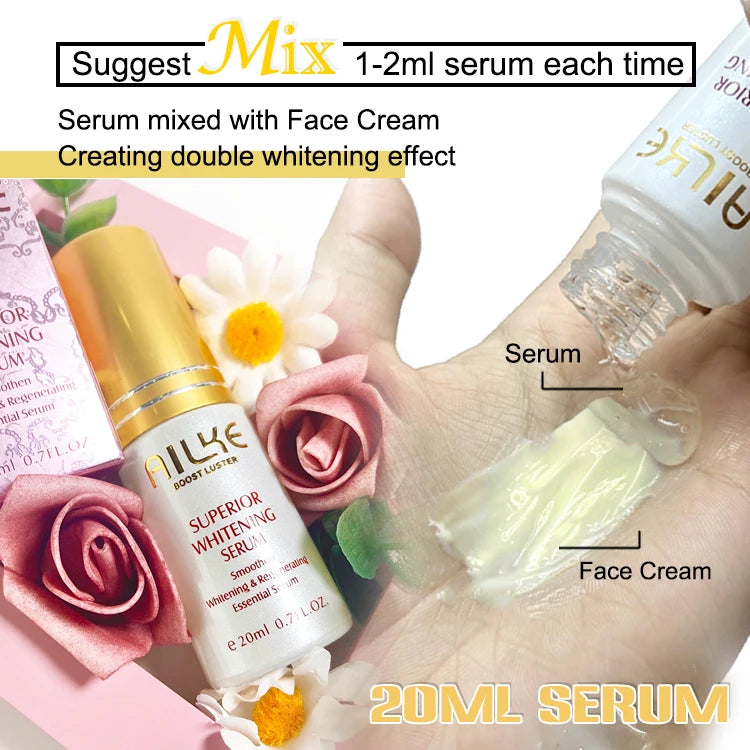 AILKE Brightening Face Cream Antioxidant Firming Skin Luster