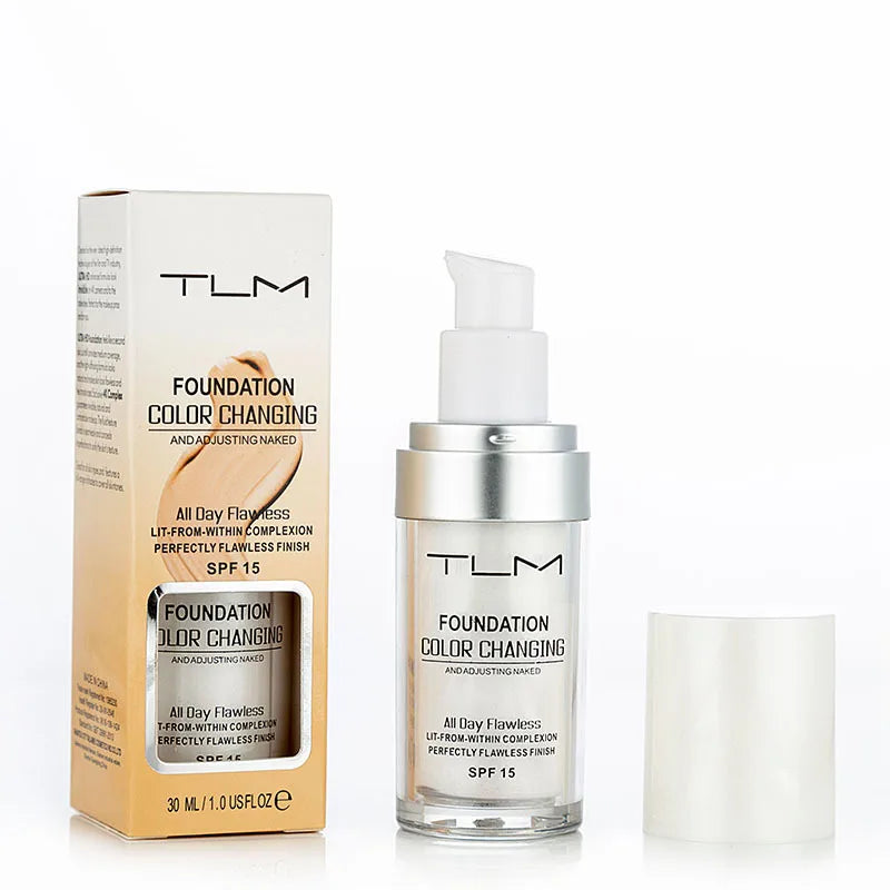 3Pc TLM Foundation Magic Color Changing Foundation