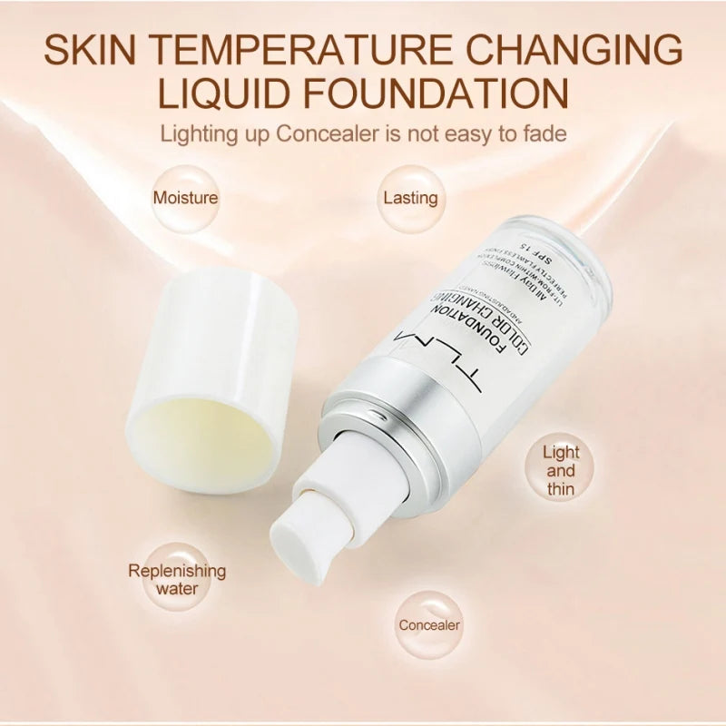 3Pc TLM Foundation Magic Color Changing Foundation