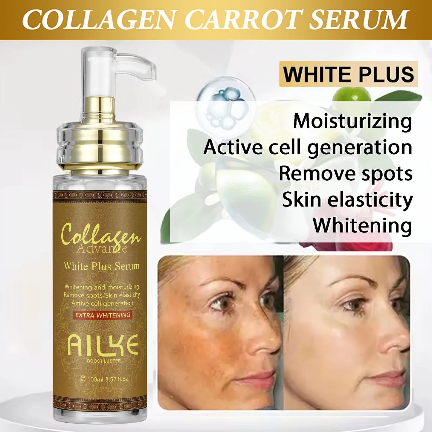 AILKE Collagen 5-in-1 Skin Care Set, Restore Skin Elasticity,