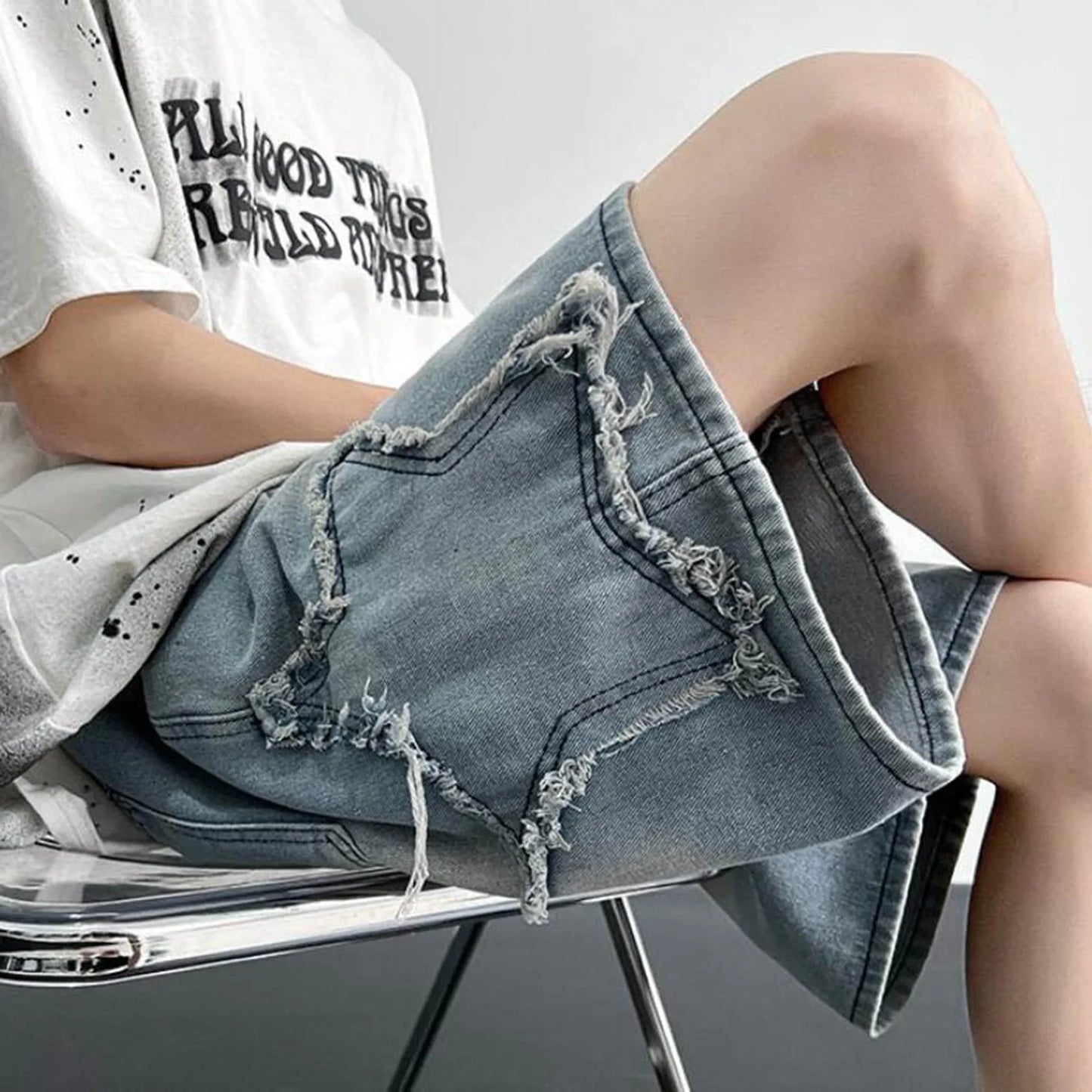 Fashion Denim Shorts For Men