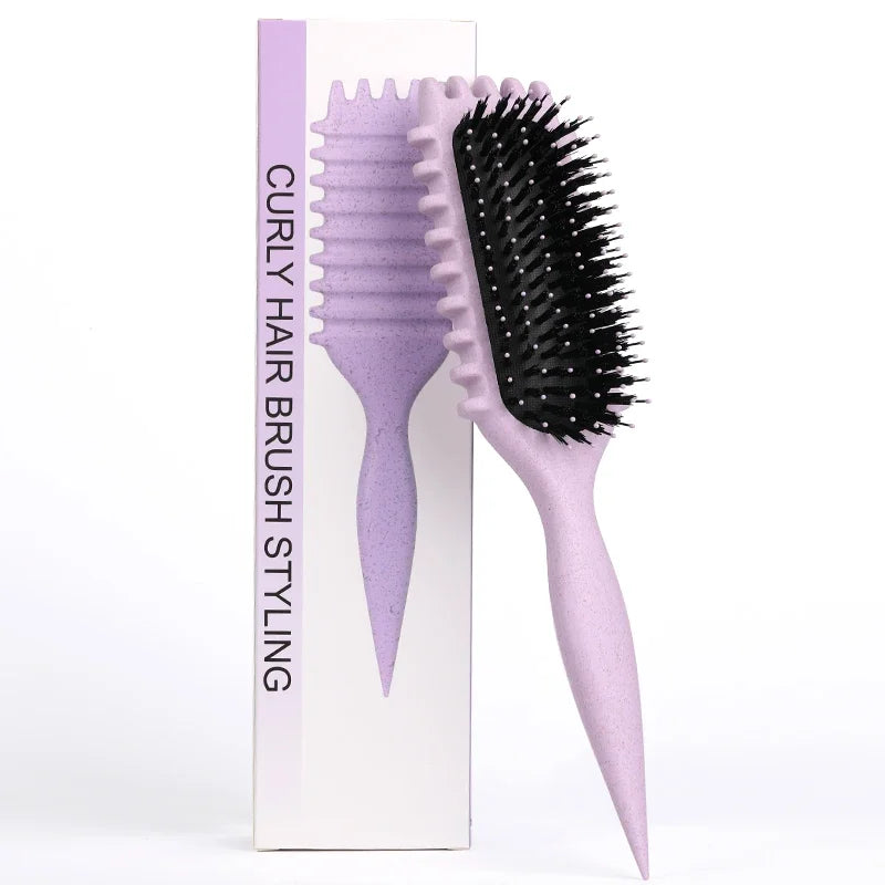 Salon Styling Curly Hair Styling Brush Curl Hair Brush