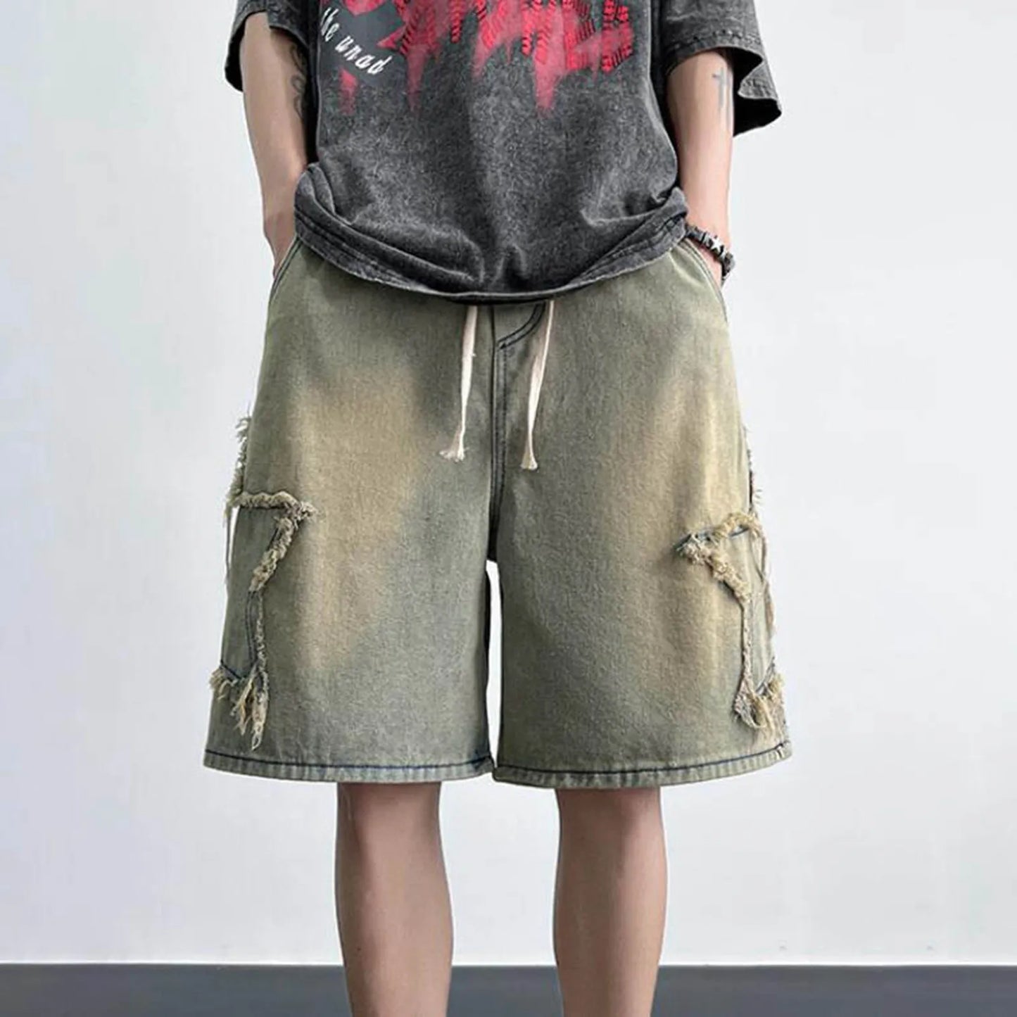 Fashion Denim Shorts For Men