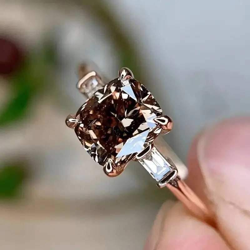 Resplendent Waterish Zirconia Cocktail Ring