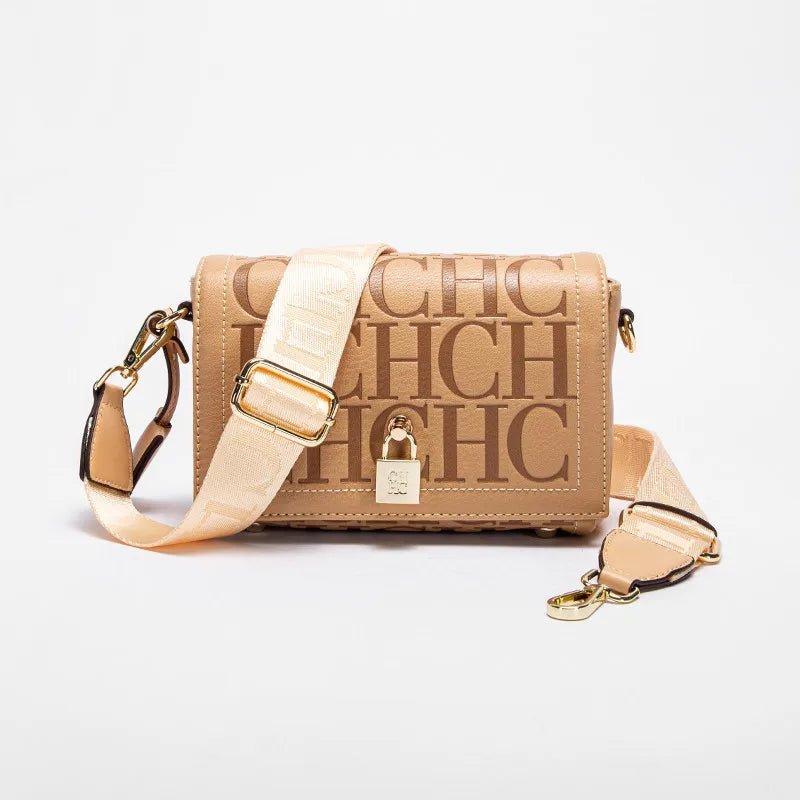 CH Fashion Design 2024 New Solid Colour Printed Head Bag