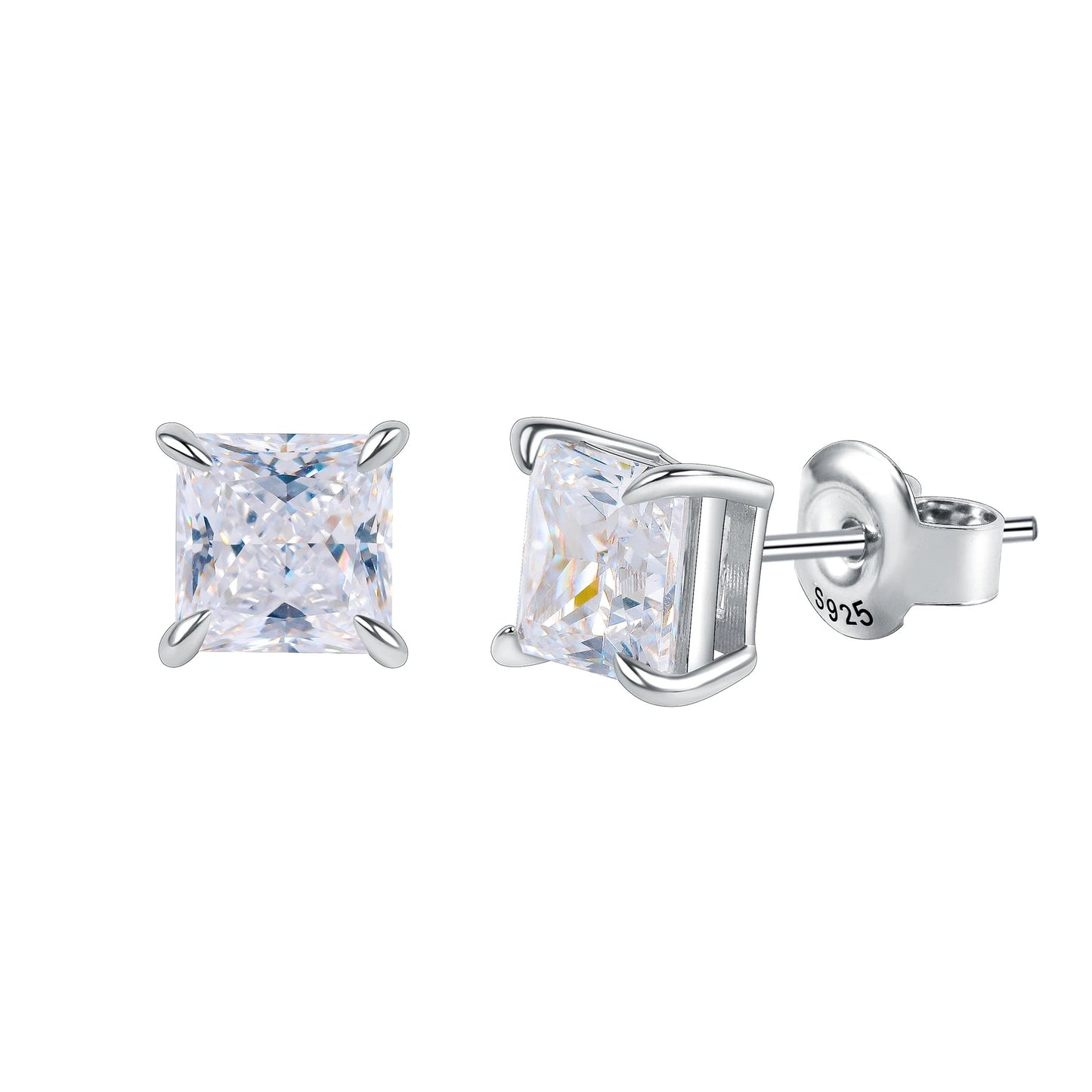 GEM'S BALLET 0.4 - 3.0CT D Color Classic Claw Prong Princess Cut