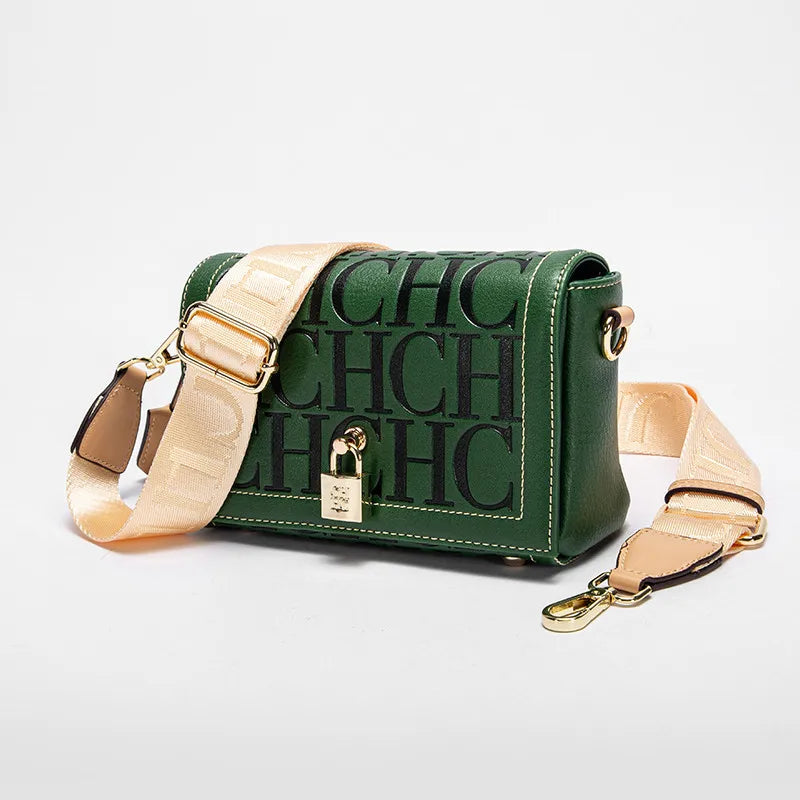 CH Fashion Design 2024 New Solid Colour Printed Head Bag