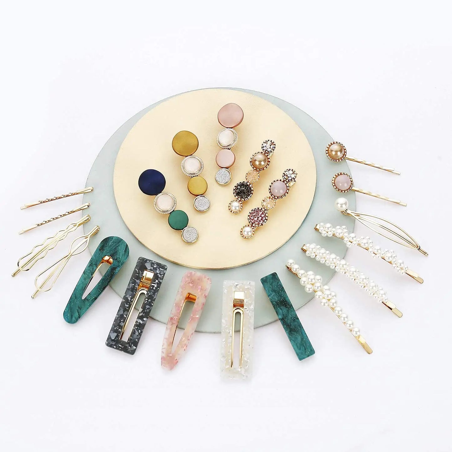 20pcs Fashion Hair Clips Set
