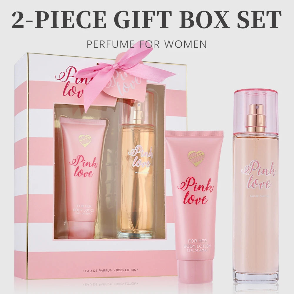 Women's Fragrance Sets 3.4fl.oz Eau de Parfum Spray EDP and 2.8fl.oz Body Lotion
