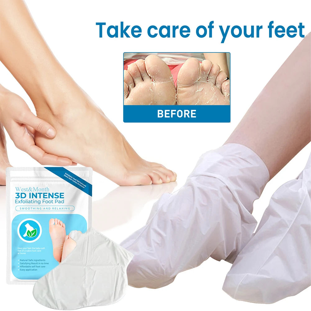 1 Pair Exfoliating Moisture Feet Mask