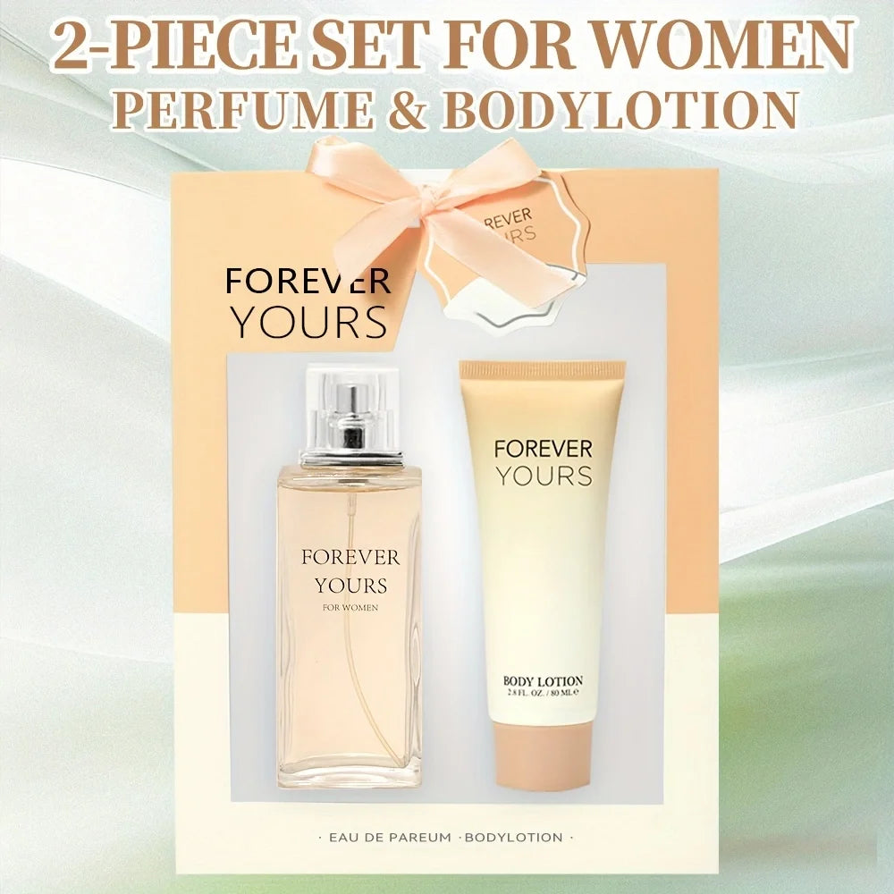 Women's Fragrance Sets Eau de Parfum Spray and Body Lotion Gift Set