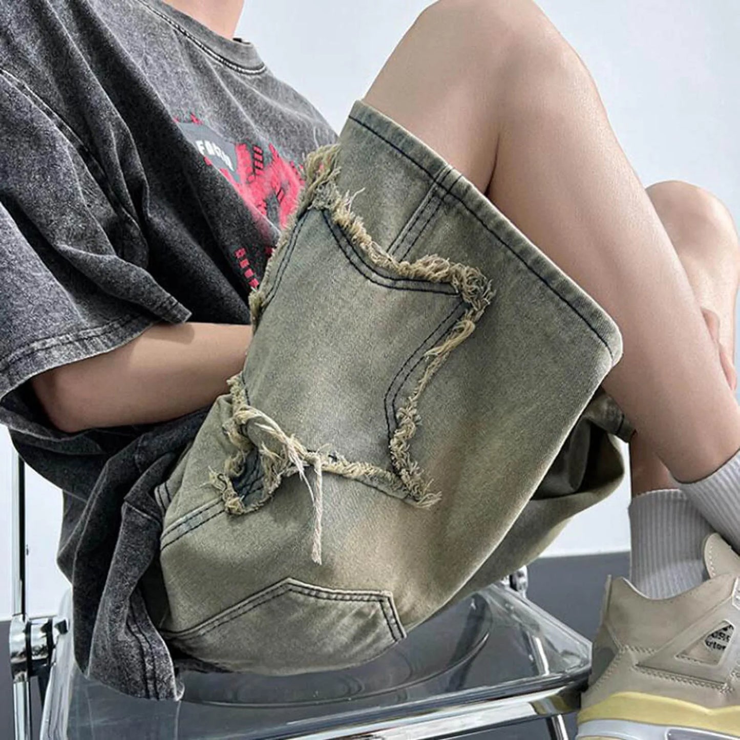 Fashion Denim Shorts For Men