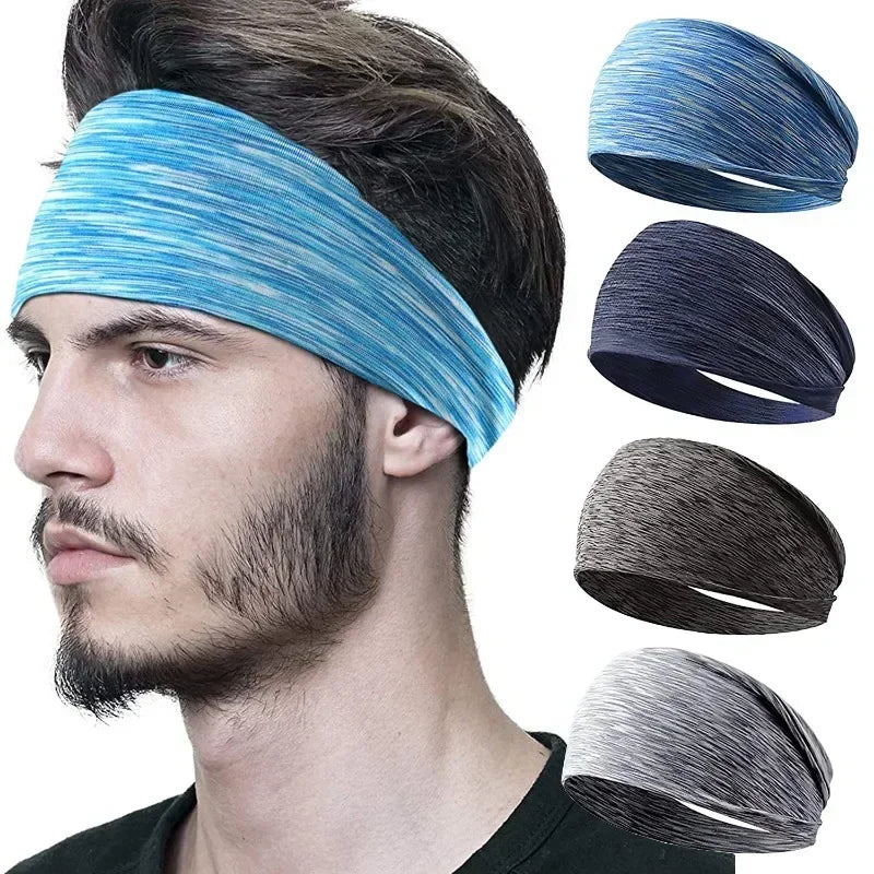 Elastic Sweatband for Men and Women, Sports Hairbands,