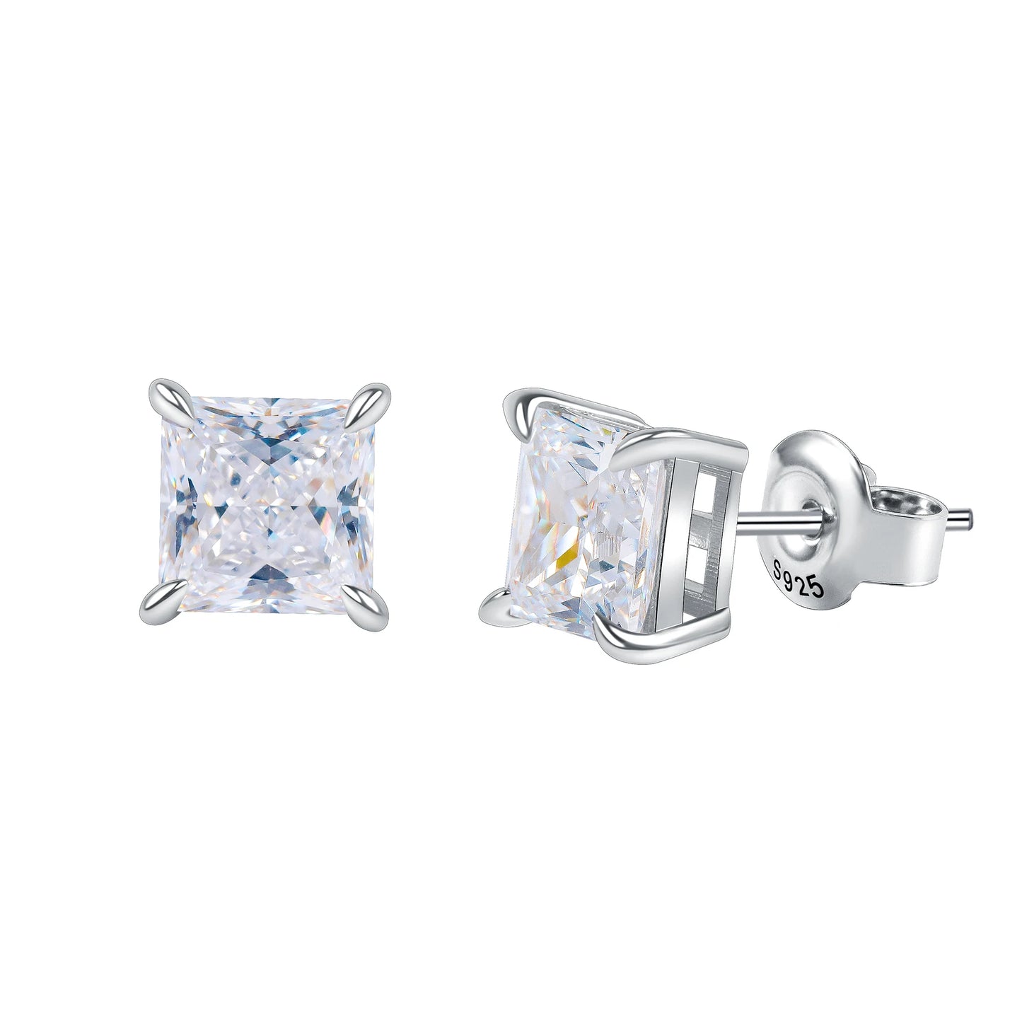 GEM'S BALLET 0.4 - 3.0CT D Color Classic Claw Prong Princess Cut