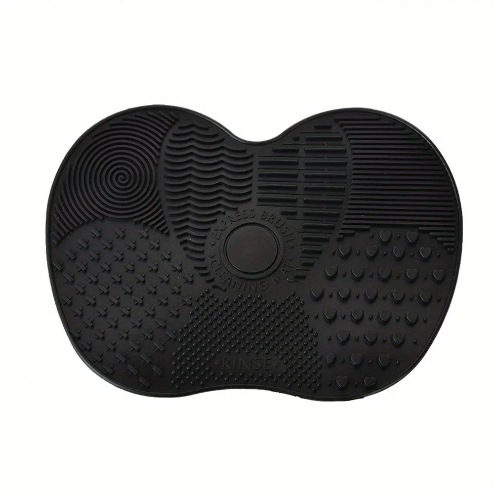 Hign-concerned Apple Silicone Makeup Brush Cleaning Pad