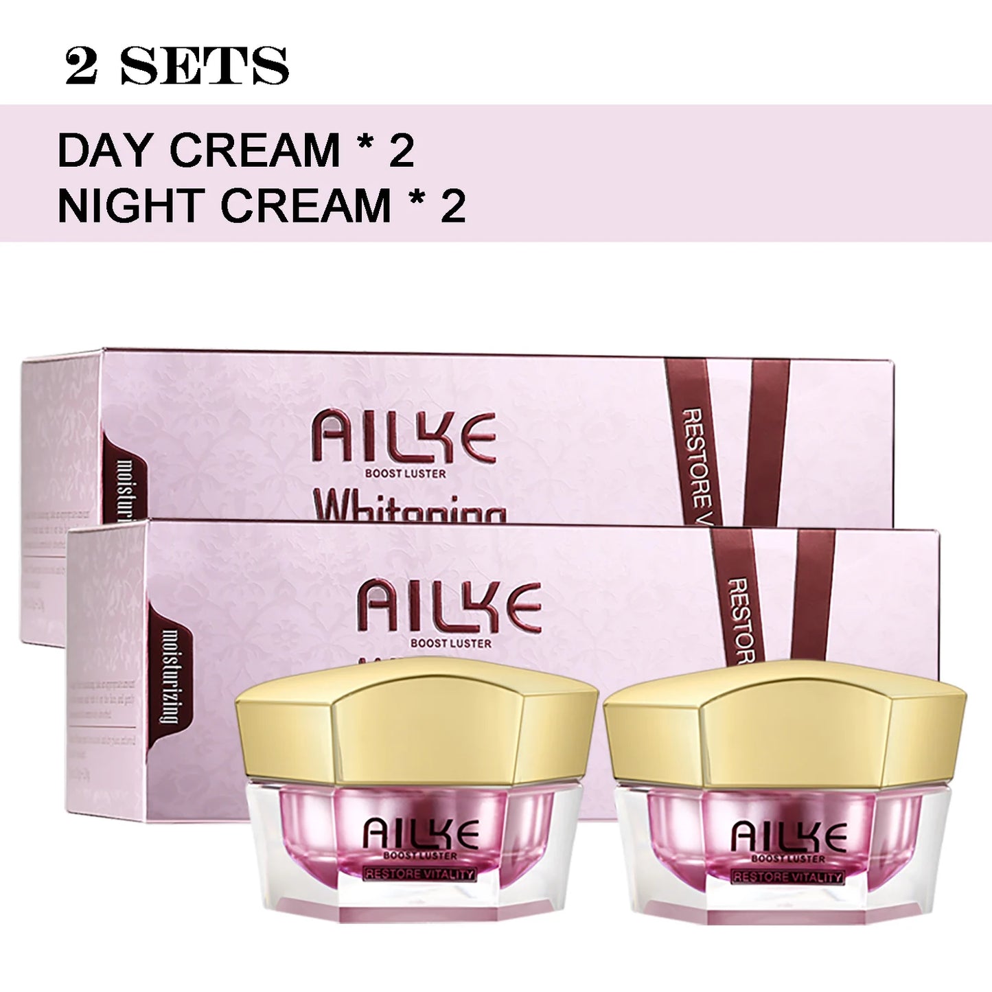 AILKE Brightening Face Cream Antioxidant Firming Skin Luster