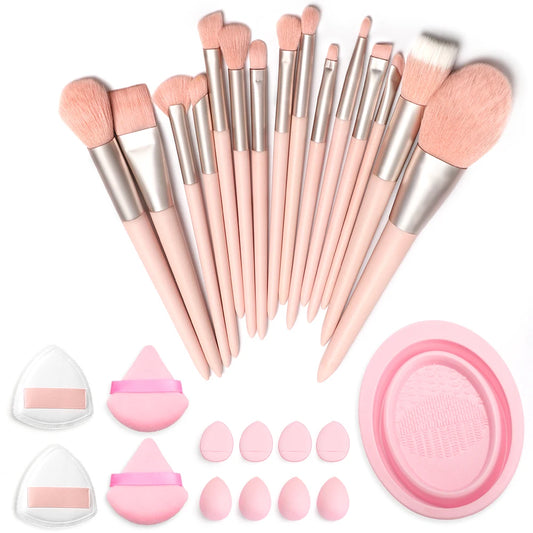 28 Pcs t Makeup Brushes