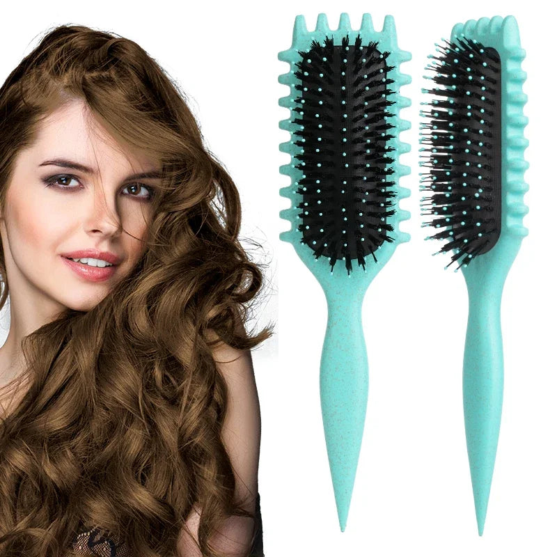 Salon Styling Curly Hair Styling Brush Curl Hair Brush