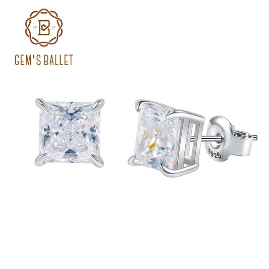 GEM'S BALLET 0.4 - 3.0CT D Color Classic Claw Prong Princess Cut