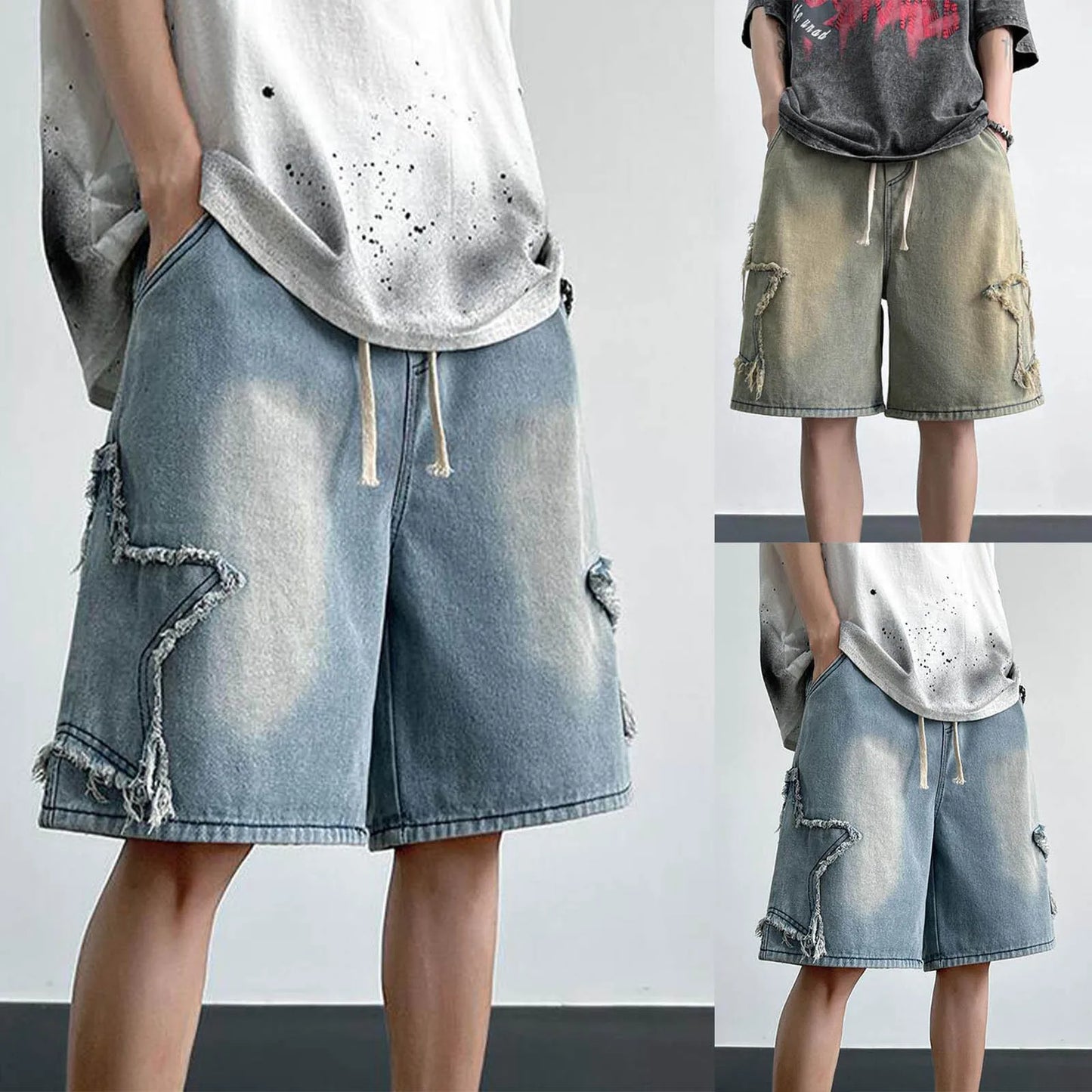 Fashion Denim Shorts For Men